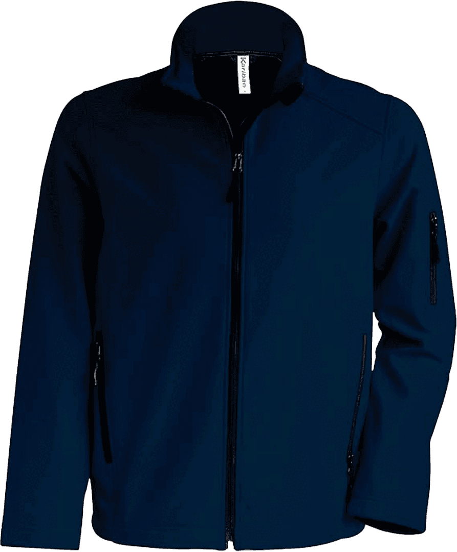 Kariban KA413 softshell jakna u modroj boji, bez kapuljače